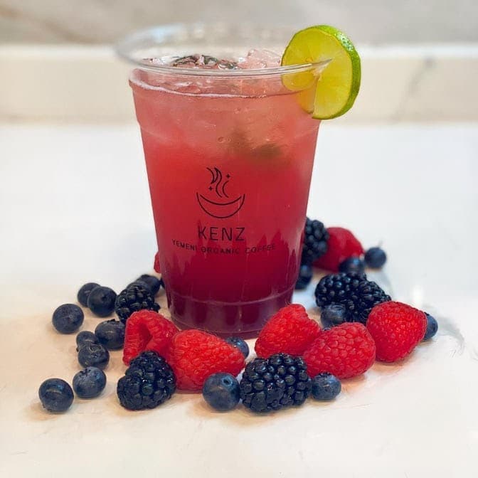 Refresher drink at Kenz Coffee House (Refresher1)