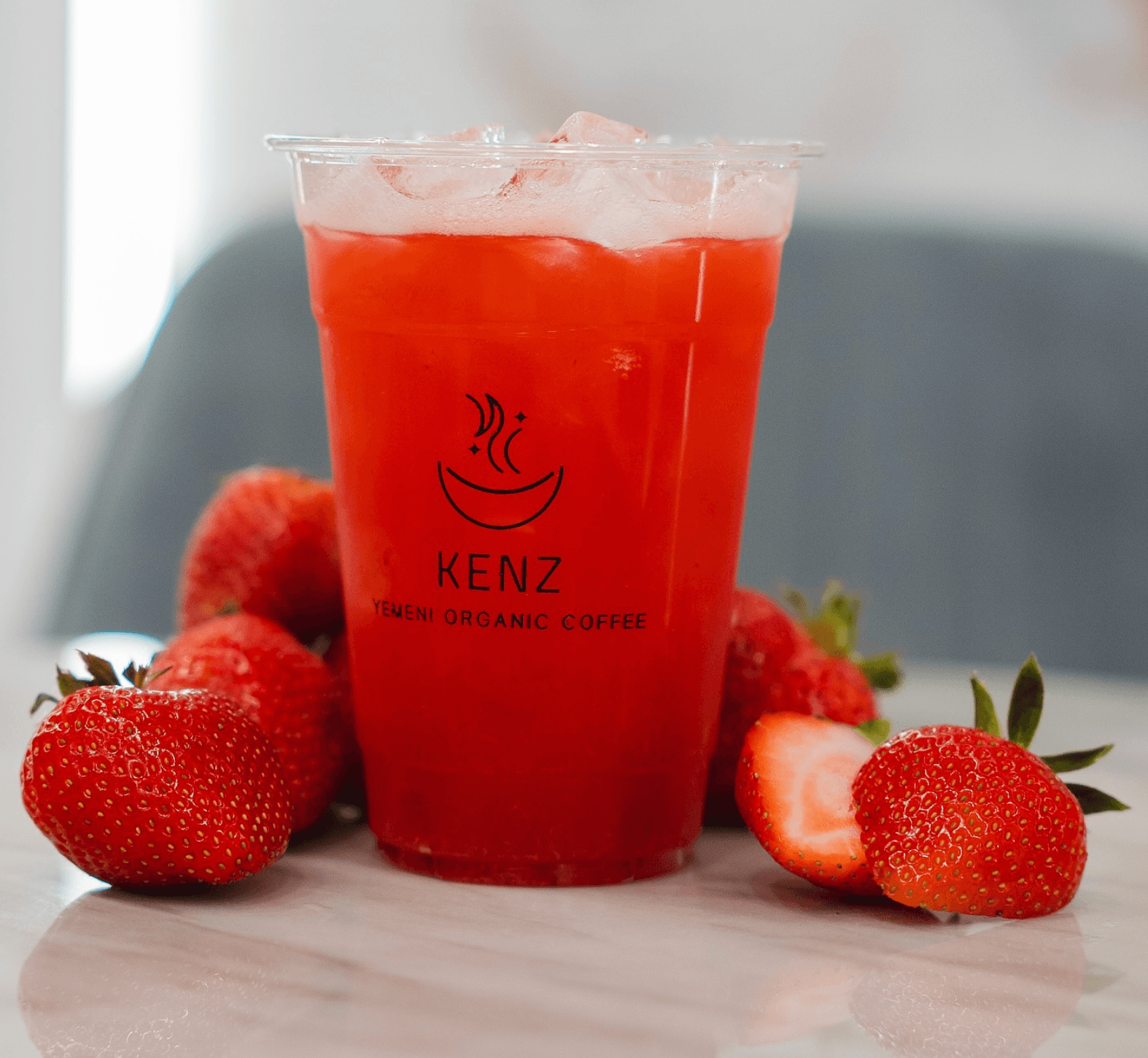 Refresher drink at Kenz Coffee House (Refresher3)
